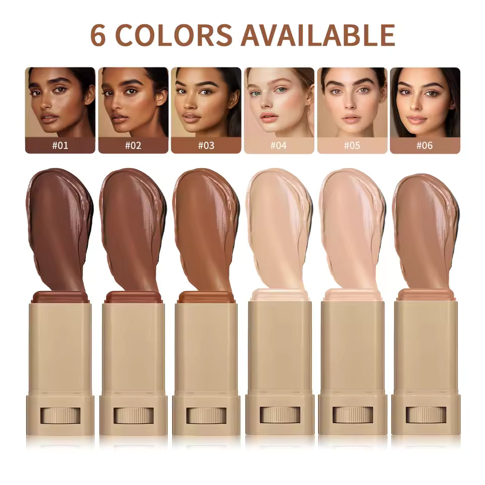 Multi-tonal skin tint stick.