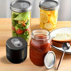 Portable Cordless Electric Mason Jar Vacuum Sealer.