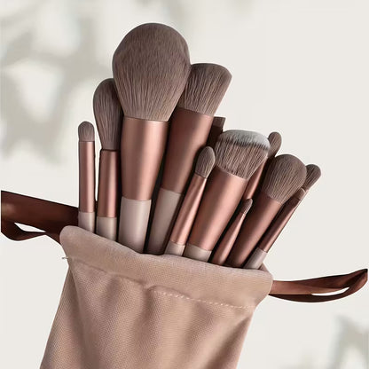 13 pcs make-up brushes